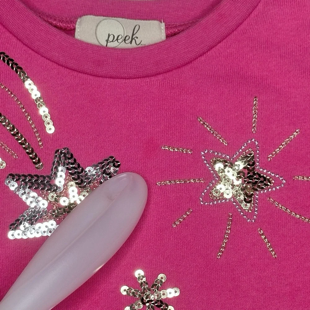 Peek Sequin Shooting Stars‎ Sweatshirt And Tulle Dress